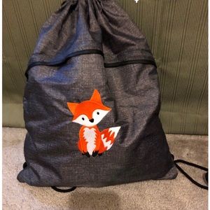 Thirty-one Cinch Sac w/ orange fox